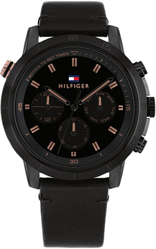 Tommy Hilfiger TH1792110 Horloge Heren Zwart 46mm