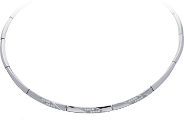 Silver Lining Choker Tussenstuk Glans CZ 925 Rd 103.6203.45