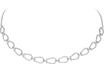 Silver Lining Choker Deluxe Hoefijzer CZ 925 Rd 103.1304.44