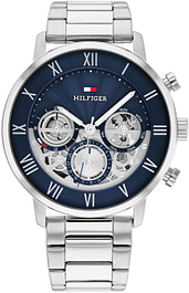 Tommy Hilfiger TH1710569 Horloge Heren Zilverkleurig 44mm 