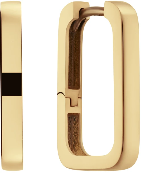 Glow Klapoorringen gl Hoekig RH YP 925 107.2901.00 Glow Klapoorringen gl Hoekig RH YP 925 107.2901.00