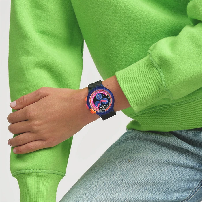 SWATCH NEON PARTY TO THE MAX SB06N102 SWATCH NEON PARTY TO THE MAX SB06N102