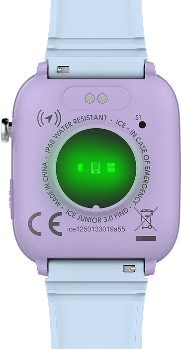 ICE Watch smart junior 3.0 - Find My - Purple - Soft blue - 1.75 024550 ICE Watch smart junior 3.0 - Find My - Purple - Soft blue - 1.75 024550