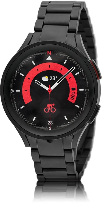 Galaxy Watch 5 Pro SA.R920BS 46mm Black Staal Galaxy Watch 5 Pro SA.R920BS 46mm Black Staal