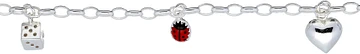 Lilly Kinderbedelarmband Hart 925 104.0082.16