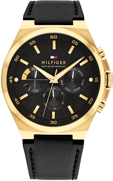Tommy Hilfiger TH1792086 Horloge Heren Goudkleurig 46mm