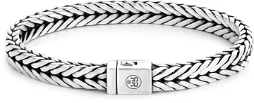 Rebel & Rose Sterling Zilverkleurig Line Hermes RR-BR004-S
