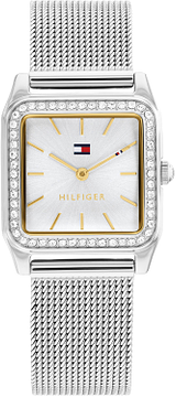 Tommy Hilfiger TH1782608 Horloge Dames Zilverkleurig 26mm