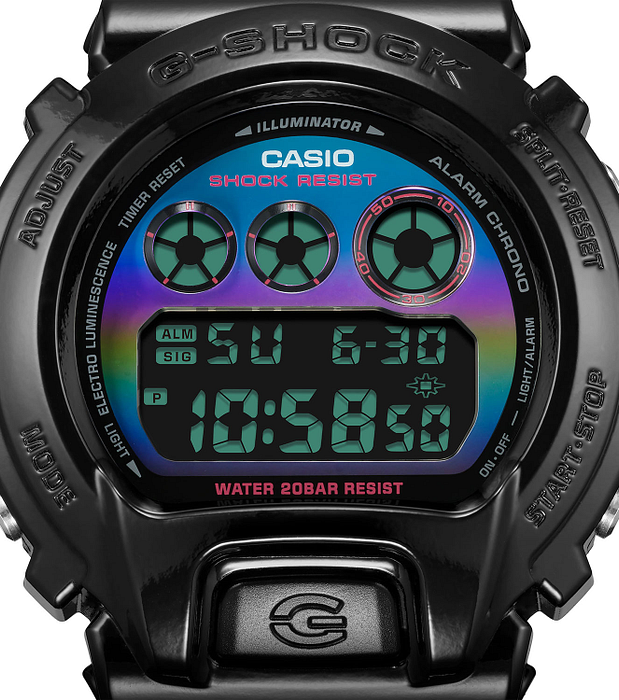 Casio G Shock DW 6900RGB 1ER Virtual Rainbow