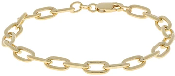 Glow SCHAKELARMBAND - ZILVER - GP - 18CM - 104.8101.18