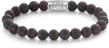 Rebel & Rose Stones Only Matt Red-brown Sugar - 8mm RR-80075-S
