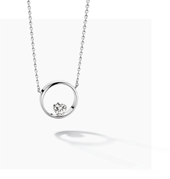 FJF JEWELLERY NECKLACE ICON HEART FJF0010005SWH