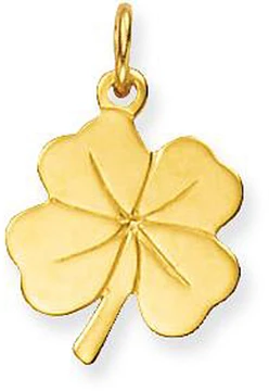 Glow Bedel Klaver 18mm Goudkleurig 230.0038.00
