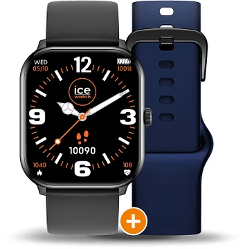 Ice Watch ICE smart IW022253 horloge One black navy 38mm + extra blauwe band