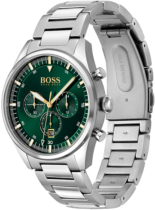 Hugo boss discount watch green