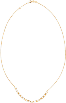 SWING JEWELS PAPER CLIP 14 CT YELLOW GOLD NECKLACE 09.0739.Y4501