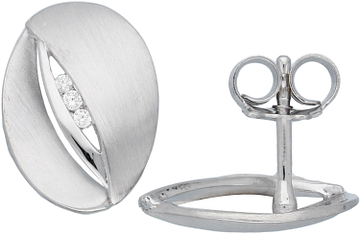 Silver Lining Oorknopjes Elegance CZ Zilver Rd 106.5423.00