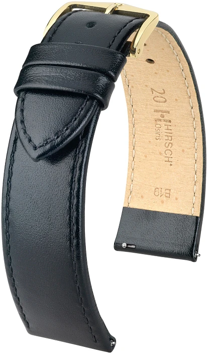 HIRSCH OSIRIS L BLACK SHINY CALF Goudkleurig HIRSCH OSIRIS L BLACK SHINY CALF Goudkleurig