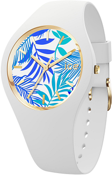 Ice Watch ICE flower IW020517 Horloge - M - Turquoise leaves - 40mm