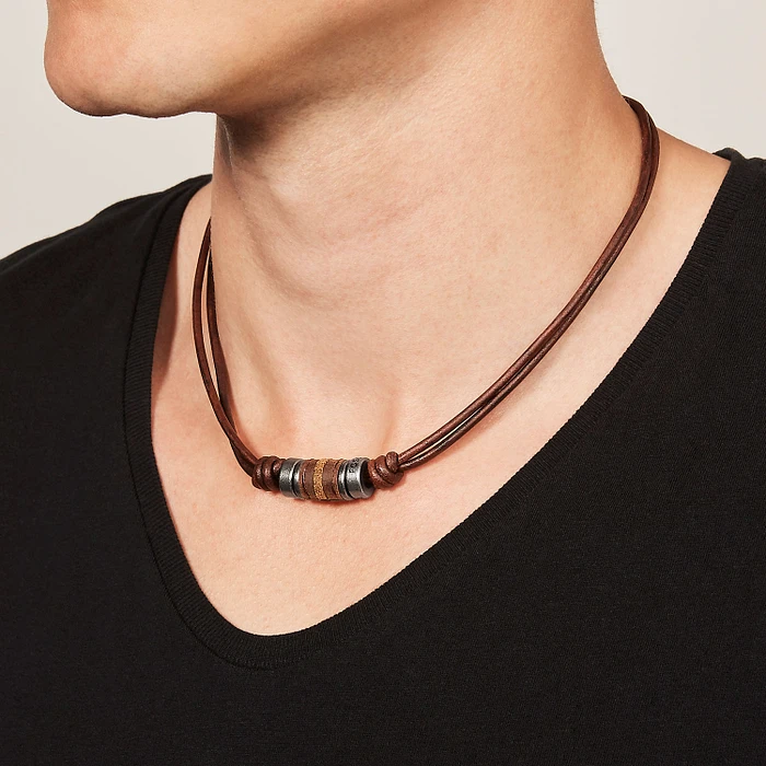 Fossil Vintage casual Heren Collier JF00899797 Fossil Vintage casual Heren Collier JF00899797