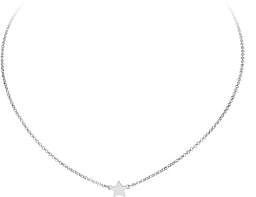 Zilverkleurig Lining Collier moeder-kind ster 925 rod* 102.0599.41