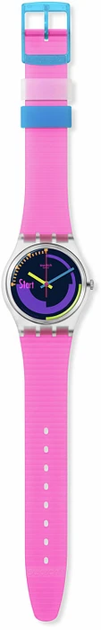 SWATCH NEON PINK PODIUM SO28K111 SWATCH NEON PINK PODIUM SO28K111