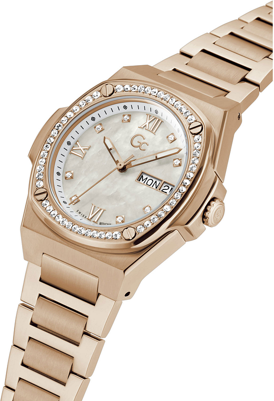 coussinレディース腕時計ステンレススチール Gc Coussin Shape Lady Y98002L1MF