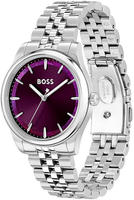 Silver boss watch hotsell