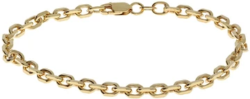 Glow SCHAKELARMBAND - ZILVER - 925 GP - 18CM - 104.8107.18