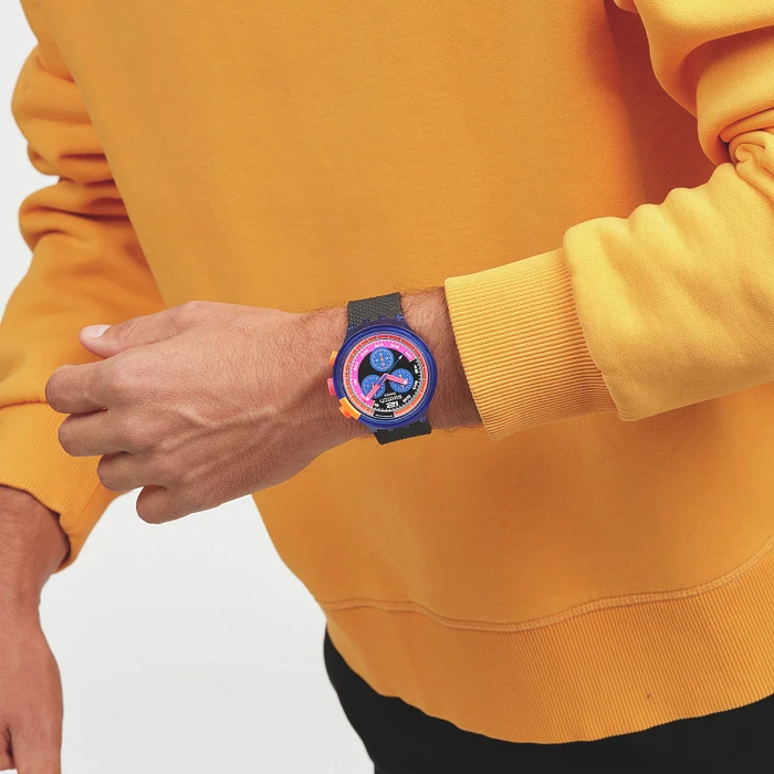 SWATCH NEON PARTY TO THE MAX SB06N102 SWATCH NEON PARTY TO THE MAX SB06N102