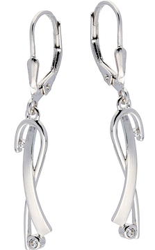 Silver Lining Oorhangers Fantasie CZ Zilver 108.0272.00