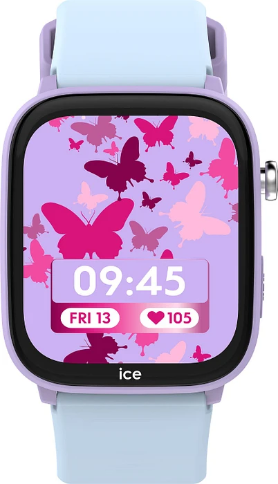 ICE Watch smart junior 3.0 - Find My - Purple - Soft blue - 1.75 024550 ICE Watch smart junior 3.0 - Find My - Purple - Soft blue - 1.75 024550