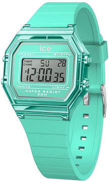 ICE watch digit retro - Azure blue - Clear - Small 022889