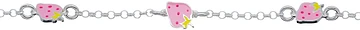 Lilly Kinderbedelarmband Aardbeien 925 104.0556.16