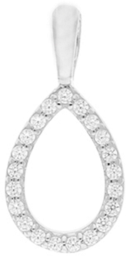 Silver Lining Fantasie Hanger Glans CZ Rd Zilver 120.1058.00