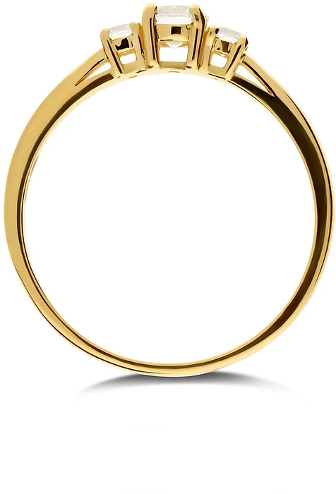GLOW - 214.2098 - Ring - Goud - Zirkonia 214.2098 GLOW - 214.2098 - Ring - Goud - Zirkonia 214.2098
