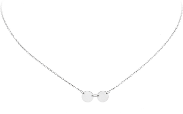 Silver Lining 102.0553.43 Collier Zilver Zilverkleurig 43cm