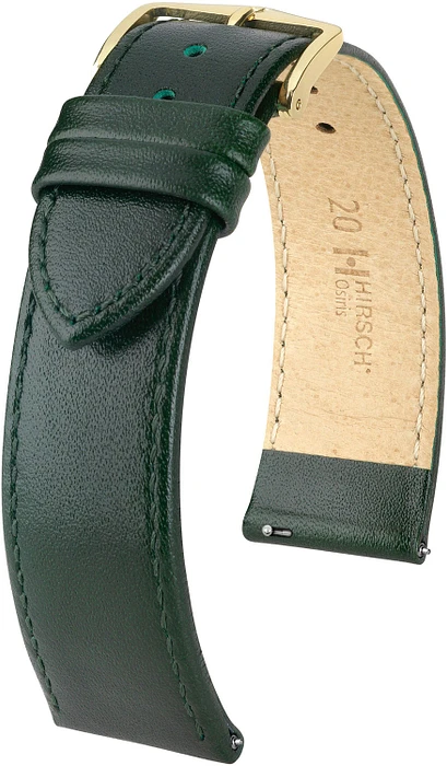 HIRSCH OSIRIS M DARK GREEN SHINY CALF Goudkleurig HIRSCH OSIRIS M DARK GREEN SHINY CALF Goudkleurig