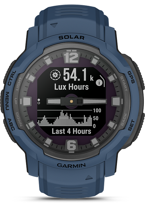 Garmin Instinct Crossover Solar Tidal Blue 010 02730 02