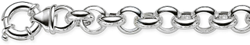 Silver Lining Schakelcollier Jasseron 12mm 925 102.0888.50