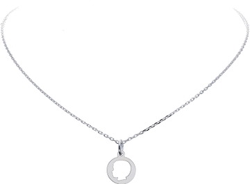 Silver Lining 102.0220.43 Collier Zilver Zilverkleurig 43cm