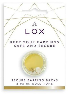 LOX  |  Veiligheidssluiting Oorbellen - Goudkleurig Locking Earring backs