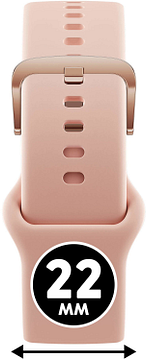 Ice Watch Smart 021420 CLOUD PINK - ROSE Goudkleurig 22mm Band