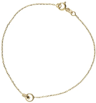 Glow Armband 2 Cirkels Goud+ 204.2069.19