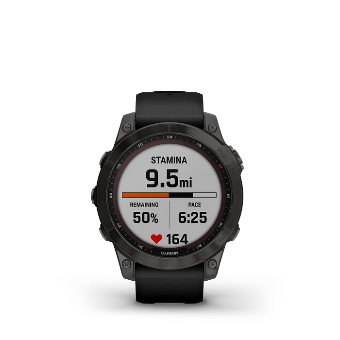 Garmin fēnix® 7 Sapphire Solar, Carbon Grey DLC titanium 010-02540-21 Garmin fēnix® 7 Sapphire Solar, Carbon Grey DLC titanium 010-02540-21