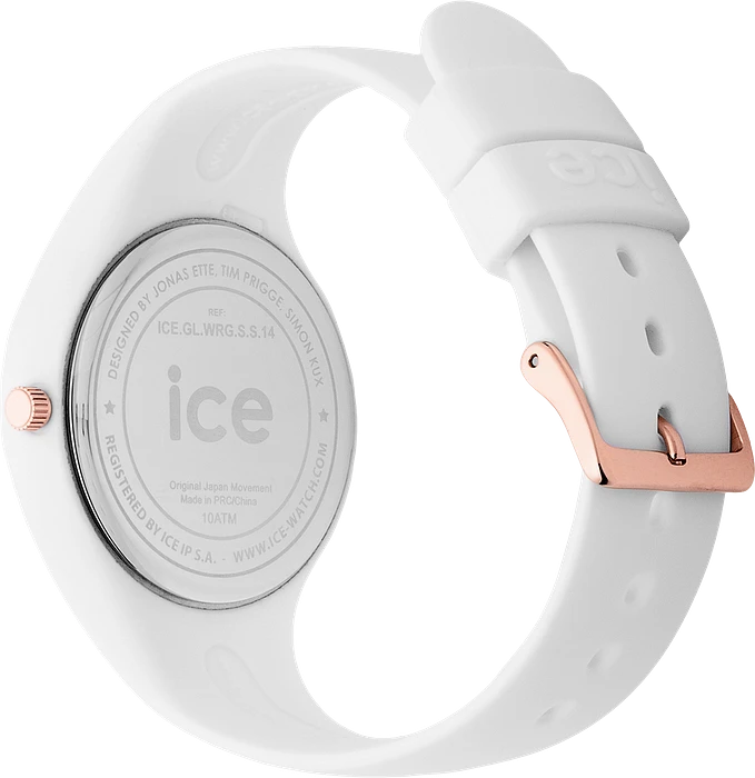 Ice Watch ICE glam - White Rose-Goudkleurig - S 37mm - 024522 Ice Watch ICE glam - White Rose-Goudkleurig - S 37mm - 024522