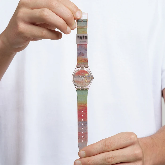 Swatch TURNER'S SCARLET SUNSET SO28Z700 Swatch TURNER'S SCARLET SUNSET SO28Z700