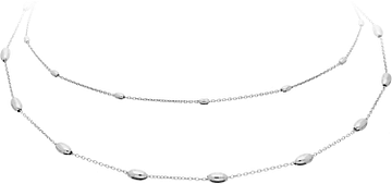 Silver Lining Multi collier met graantjes 925 102.1291.43