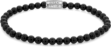 REBEL & ROSE More Balls Than Most Black Velvet - 4mm RR-40107-S