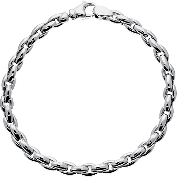 Silver Lining Schakelarmband Anker 5.2mm Zilver Rd 104.4035.20